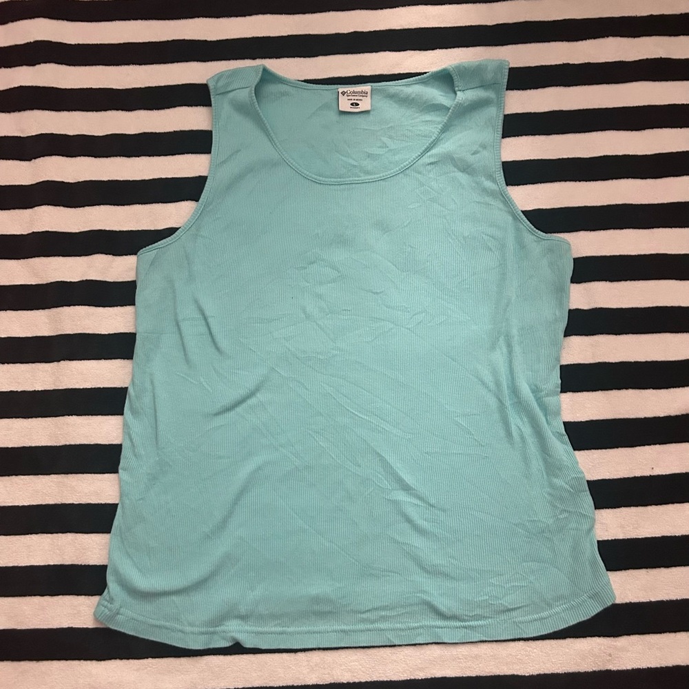 Columbia Women's Light Blue Tank Top